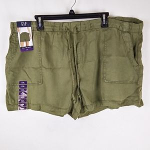 📦 Sale - GAP Drawstring Waist Pull-On Shorts – Lt. Olive - Women's Size XXL